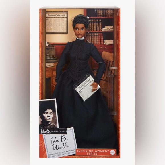 NIB Ida B Wells BARBIE SIGNATURE Inspiring Women Series Collection - Picture 2 of 3